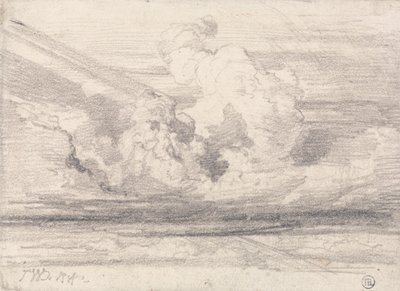 Wolkenstudie von James Ward