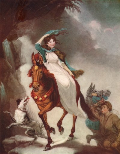 Der Alpenreisende, 1804 von James Ward