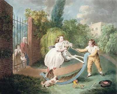 Das Schaukelpferd, ca. 1793 von James Ward