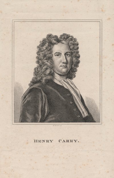 Henry Carey, graviert von R. Grave, ca. 1800 von James Wasdail