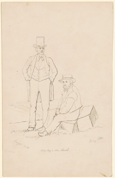 Herr Way und Herr Booth von James Wells Champney