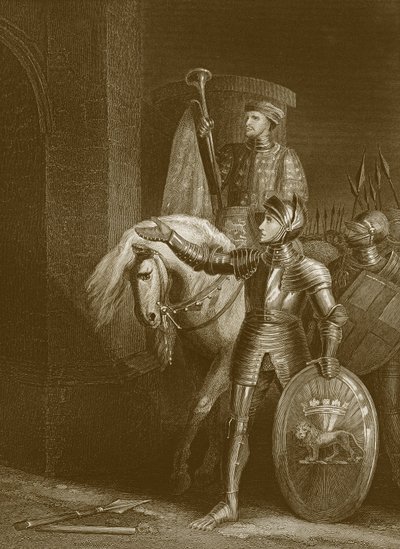 Die Belagerung von Harfleur von James after Northcote