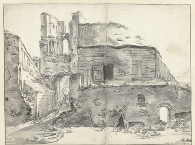 Wohnung bei einer Ruine von Jan Baptist Weenix