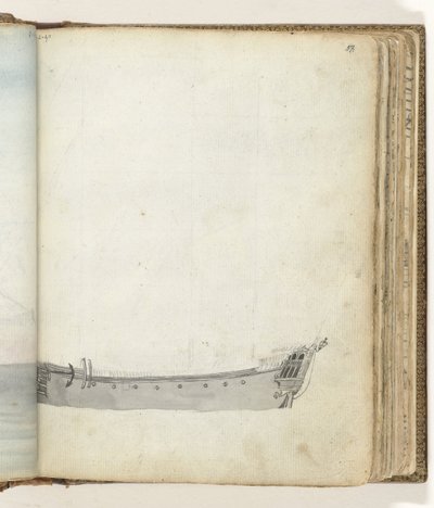 Rumpf eines Schiffes von Jan Brandes