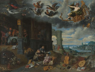 Die Kinder des Planeten Merkur von Jan Brueghel (II)