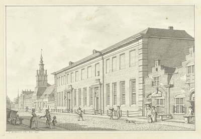 Das Dolhuis, Gasthaus und Altenheim in Rotterdam von Jan Bulthuis