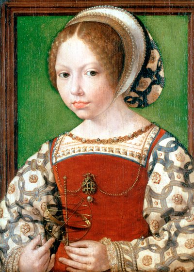 Ein kleines Mädchen, um 1520 von Jan Gossaert