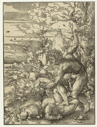 Kain tötet Abel von Jan Gossart