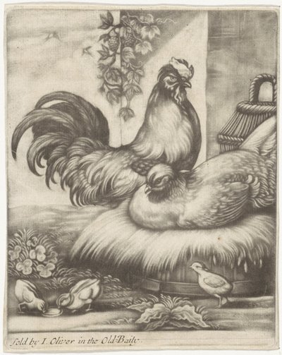 Hahn und Henne von Jan Griffier (I)