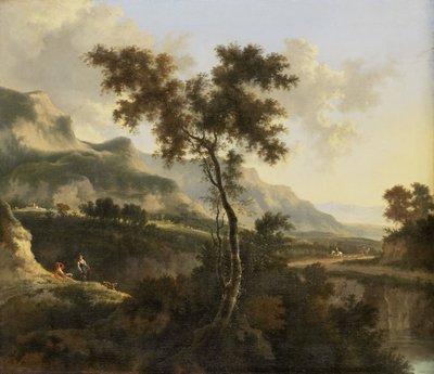 Gebirgslandschaft von Jan Hackaert