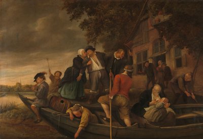 Die fröhliche Heimkehr von Jan Havicksz. Steen