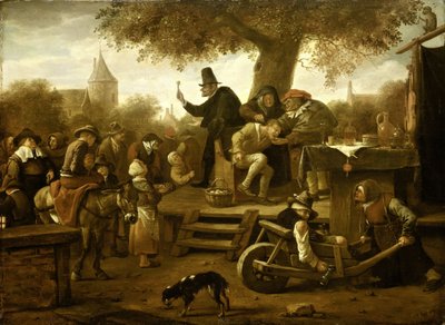 Der Quacksalber von Jan Havicksz. Steen