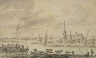 Flusslandschaft von Jan Josephsz van Goyen