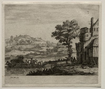 Die Fähre von Jan Josephsz van Goyen