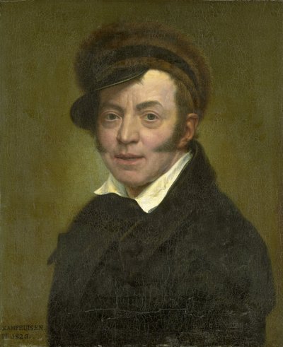 Selbstporträt von Jan Kamphuijsen
