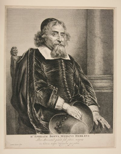 Dr. Ephraim Bonus Medicus Hebraeus von Jan Lievens