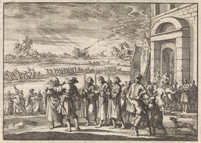 Verfolgung von Protestanten in Frankreich, 1672 von Jan Luyken