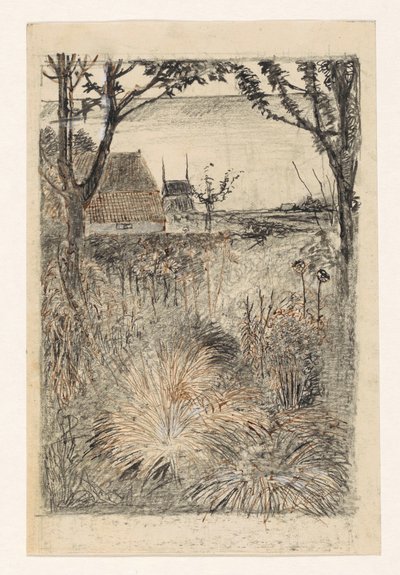 Garten im Herbst von Jan Mankes