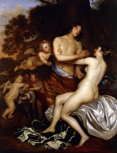 Venus und Adonis von Jan Mytens