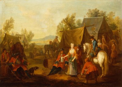 Militärlager von Jan Peeter Verdussen