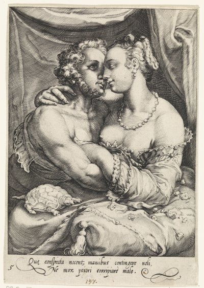 Der Tastsinn von Jan Saenredam