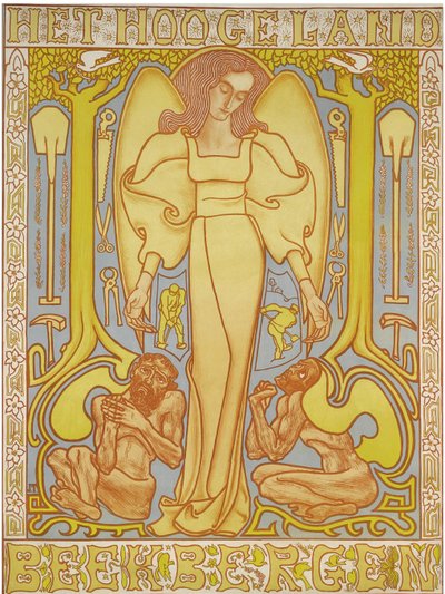 Het Hoogeland Beekbergen, 1896 von Jan Toorop