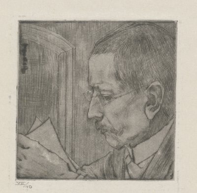 Porträt von Aegidius Timmerman von Jan Toorop