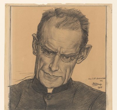 Porträt von Dr. Ariëns von Jan Toorop