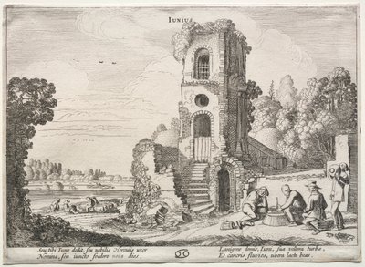 Die zwölf Monate: Juni von Jan Van de Velde