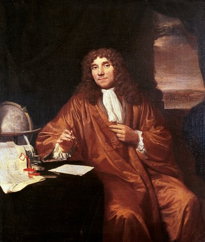 Antonie van Leeuwenhoek, ca. 1680 von Jan Verkolje