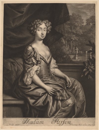 Madam Parson von Jan Verkolje I after Sir Peter Lely