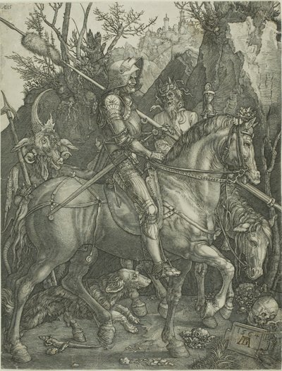Ritter, Tod und Teufel von Jan Wierix