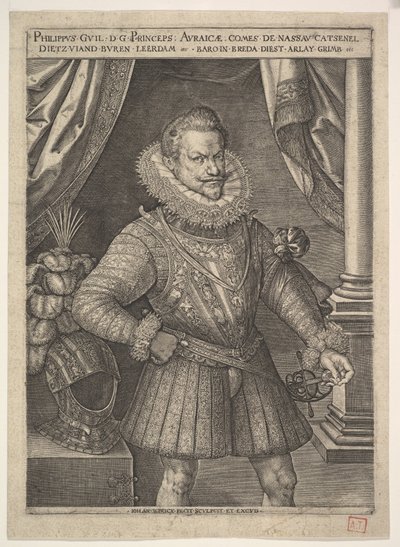 Philipp Wilhelm von Oranien von Jan Wierix