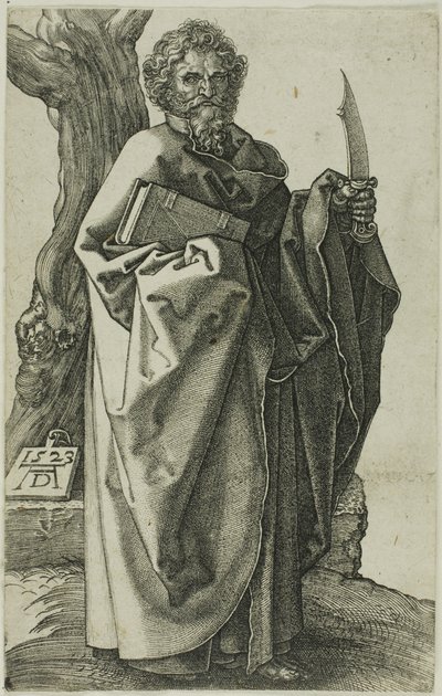 Heiliger Bartholomäus von Jan Wierix