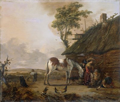 Ein Schecke von Jan Wouwerman
