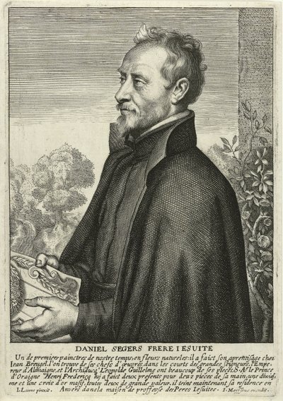 Daniel Segers (Kupferstich) von Jan the Elder (after) Lievens