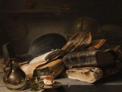 Stillleben mit Büchern, ca. 1627-28 von Jan the Elder Lievens