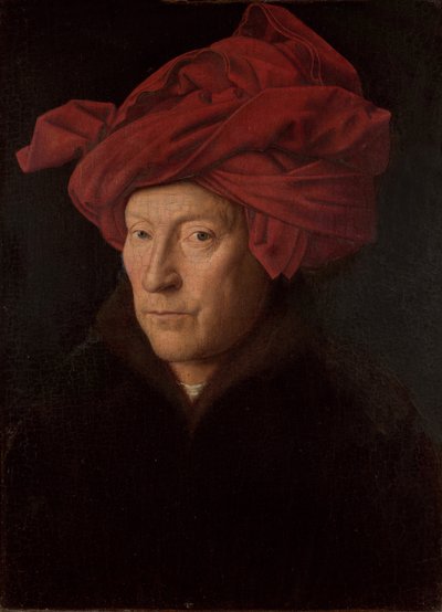 Porträt eines Mannes von Jan van Eyck