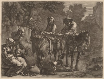 Räuber zu Pferd von Jan van Huchtenburgh