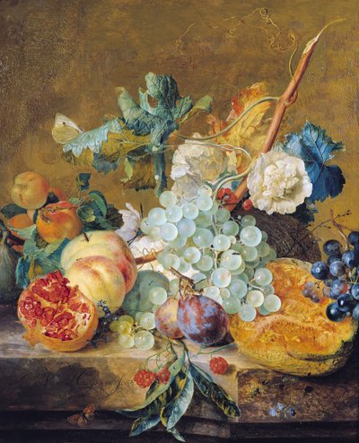 Blumen und Früchte von Jan van Huysum