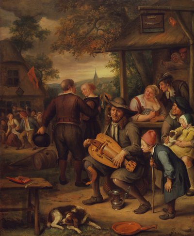 Der Drehorgelspieler von Jan van Kessel