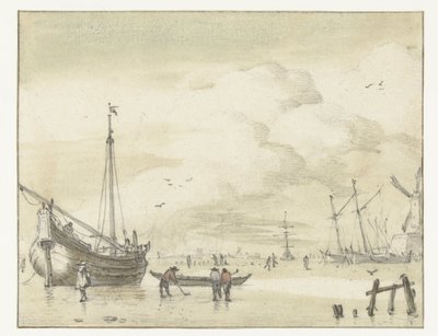 Winteransicht von Jan van de Cappelle