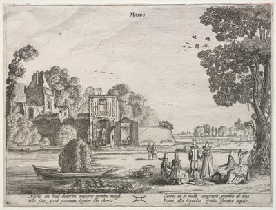 Die zwölf Monate: Mai von Jan van de Velde II