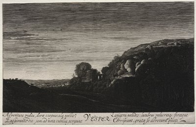 Tageszeiten: Vesper von Jan van de Velde II