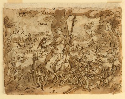 Diana (Venatio) von Jan van der Straet, called Stradanus