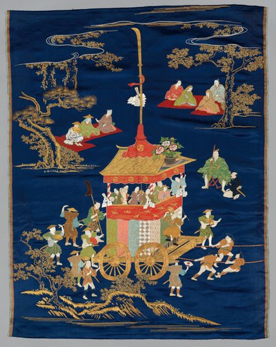 Bestickte Fukusa von Japan, late 19th early 20th century