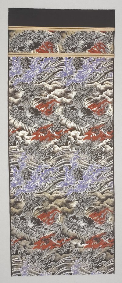 Obi-Fragment von Japanese School
