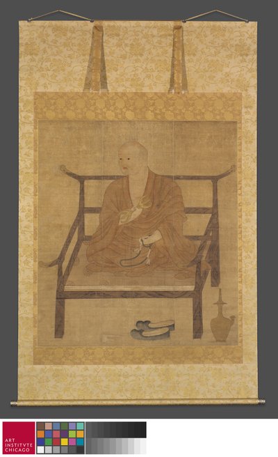 Porträt von Kobo Daishi von Japanese School