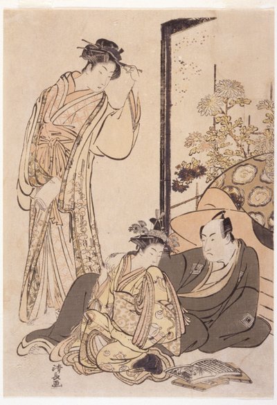 Drei Figuren, ca. 1760-1810 von Japanese School