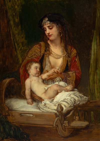 Montenegrinische Madonna, 1865 von Jaroslav Cermak